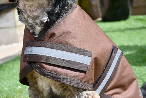 Rhinegold Hundemantel, wasserdicht, 55 cm, Braun