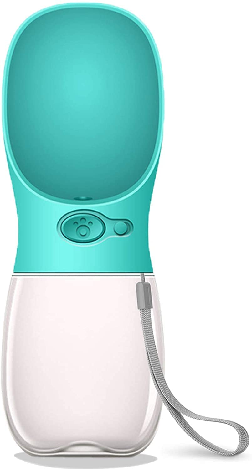 WEZOSHINET Puppies Dog Water Bottle, Leak Proof Portable Puppy Water Dispenser Drinking Feeder Pet Care Cup for Outdoor Walking, Hiking, Travel, Food Grade Plastic (350ml) (B0D5YX12FM) Amazon Price History, Amazon Price Tracker