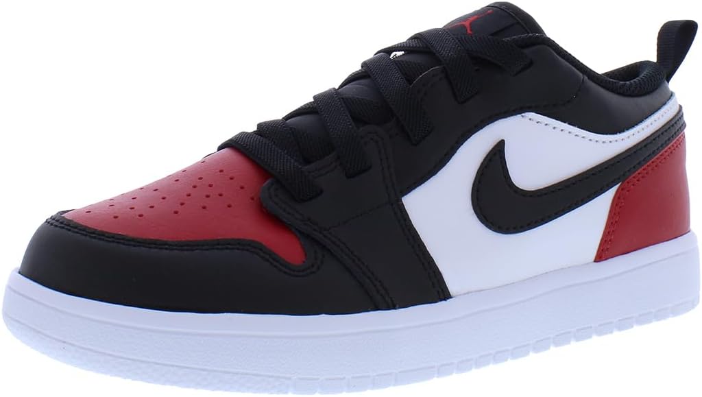 half red and white jordan 1