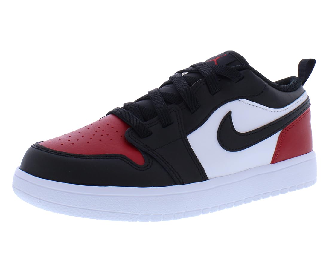 Jordan 1 Low Alt bébé et tout-petit en noir blanc et jaune ocre
