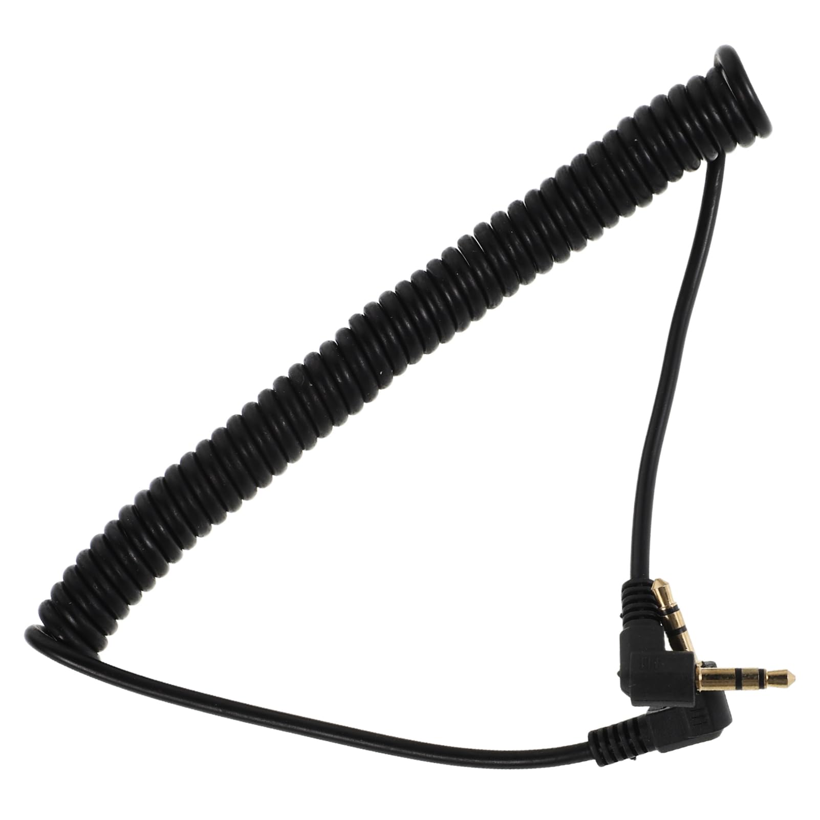 Cable de audio con conectores ángulo OSOLADY espiral para tabletas y altavoces 8