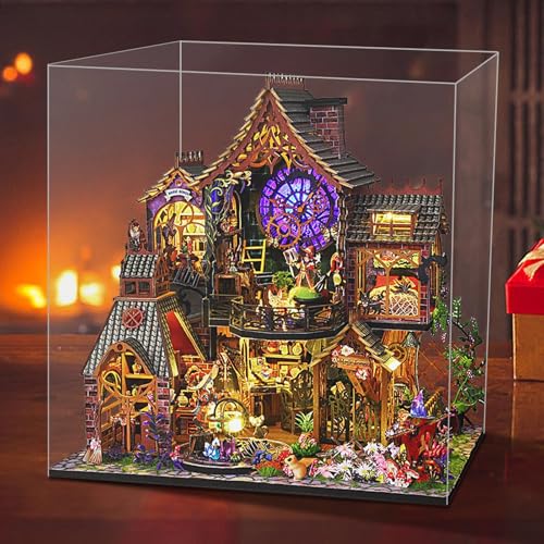 Kit de petite maison miniature pour adultes et maquette en bois DIY - 5