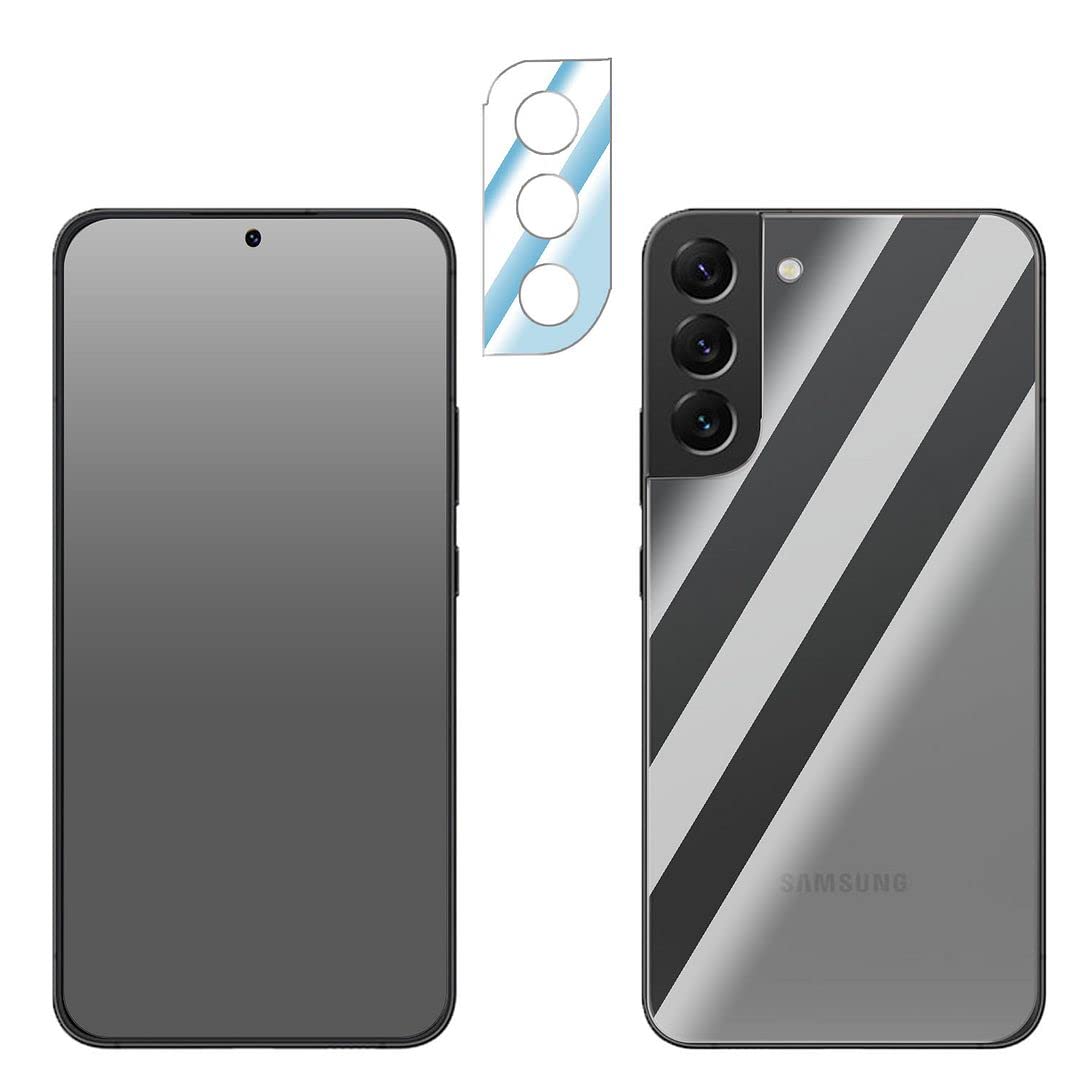 FCS PET Matte Screen Protector for Samsung Galaxy S21 FE 5G | Self Healing Flexible Matte Unbreakable Soft Hydrogel Film Anti-Scratch Matte Screen Guard | Front + Back + Camera (Matte) (B0BGRV1BH7) Amazon Price History, Amazon Price Tracker