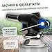 STAHLMANN ® Gasbrenner mit Kartusche 8x227g – Schweißbrenner max. 1300°C Temperatur – Lötlampe mit Piezozündung – Bunsenbrenner Küche -Küchenbrenner (8x Gaskartuschen)