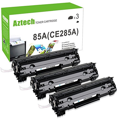 Aztech Compatible Toner Cartridge Replacement for HP CE285A CE285X (Black, 3-Packs)