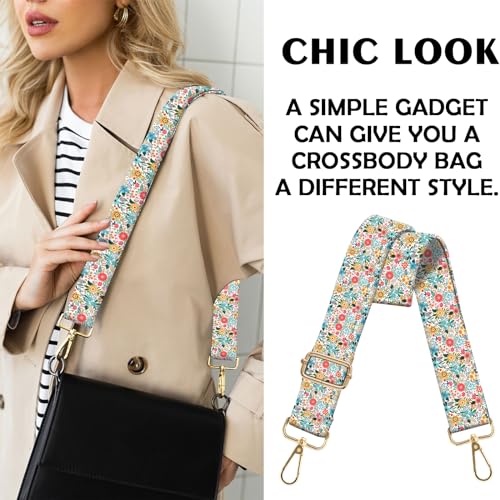 Image of Purse Strap Crossbody Shoulder Straps 1.5 inch Wide Replacement Adjustable for Women Girls Bag Aesthetic Cute