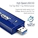 NET-DYN USB Wireless WiFi Adapter,AC1200 Dual Band, 5GHz and 2.4GHZ (867Mbps/300Mbps), Super Strength So You Can Say Bye to Buffering, for PC or Mac, for Desktop or Laptop