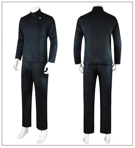 Kiss Sheeps Jujutsu Anime High School Geto Gojo Nobara Cosplay Full Set Adult Halloween Costume thumb #1