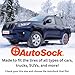 AutoSock for Passenger Vehicles HP697, Snow Socks for Tires, Pack of 2