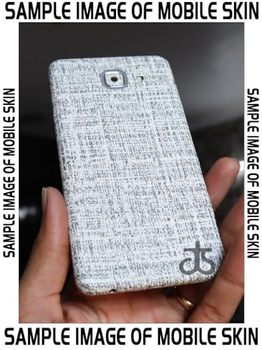 Image of AtOdds - Full Body Back Screen Guard Protector Film - 3D Textured Lamination Wrap Skin Sticker Compatible with REDMI 12 (5G) | Scratchproof Matte Finish (Design - Fabric)