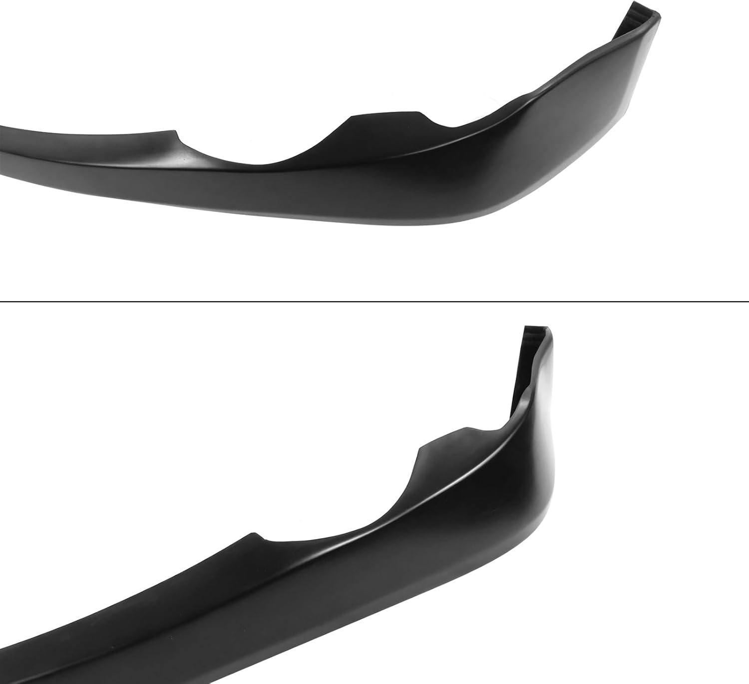 Front Bumper Lip Compatible With 2009-2010 Lexus IS250 IS350, V Style Black Pu Urethane Sedan Lip Bodykit Protector Air Dam Chin Add On by IKON MOTORSPORTS