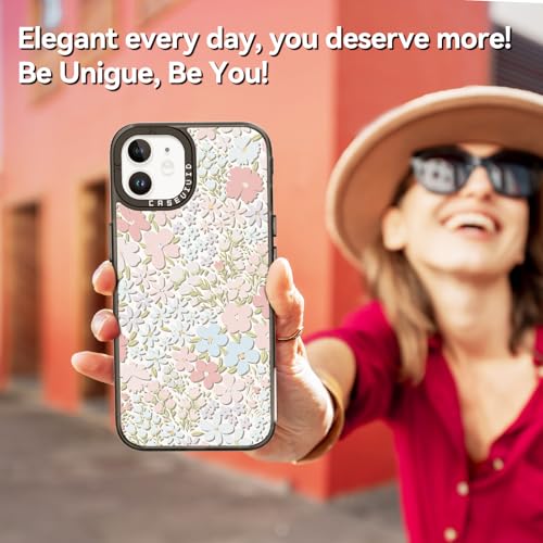 Coque iPhone 11 antichoc et durable imprimée fleur rose - 6