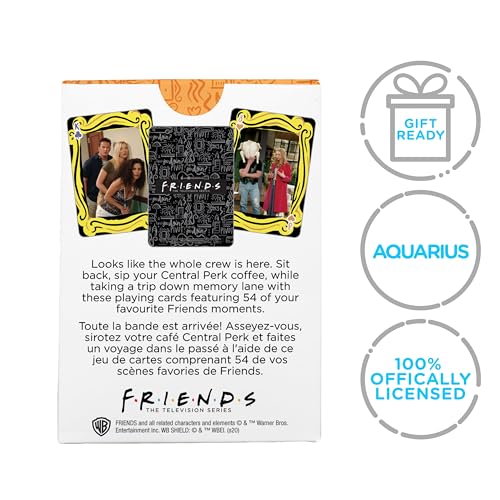 Baraja de cartas Póker Friends TV Show 52 naipes miniatura 7