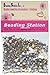 Beading Station 1440-Piece BSI Flat Back Brilliant 14-Cut Round Rhinestones, 3mm-10ss, Champagne