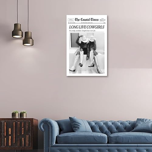 Miniatura 8 de Póster vintage de moda para pared, diseño moderno de champán, The New York News, impresión en lienzo con citas humorísticas, carrito de bar, póster