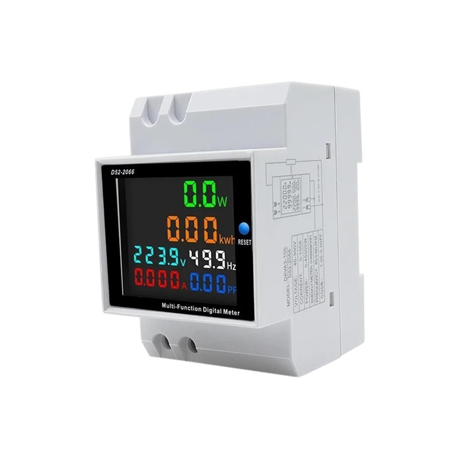 Compteur de fréquence d'énergie électrique pour tableau AC - 4