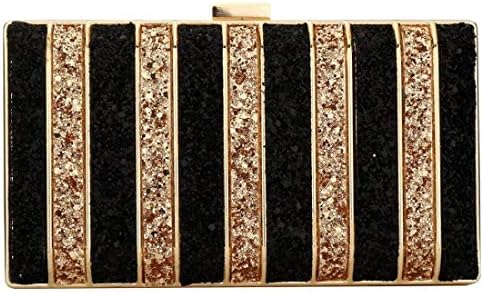 YYW Evening Clutch Bag, Womens Wedding Purse Bridal Prom Handbag Party Bags Sequin Bag