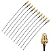 Alimentatore per Antenna, 10 Pezzi Cavo Adattatore RF Cavo a Spirale da 15 Cm Alimentatore per Antenna da IPEX a SMA‑K/U.FL per Modulo di Riconoscimento Facciale