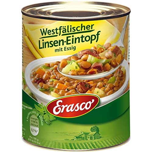 Erasco Westfälischer Linsen Eintopf mit Essig verfeinert 800g 3er Pack – Bild 3