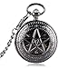 Produktbild JJSPP Steampunk mechanische Skelett Taschenuhr mit Kette for den Vatertag