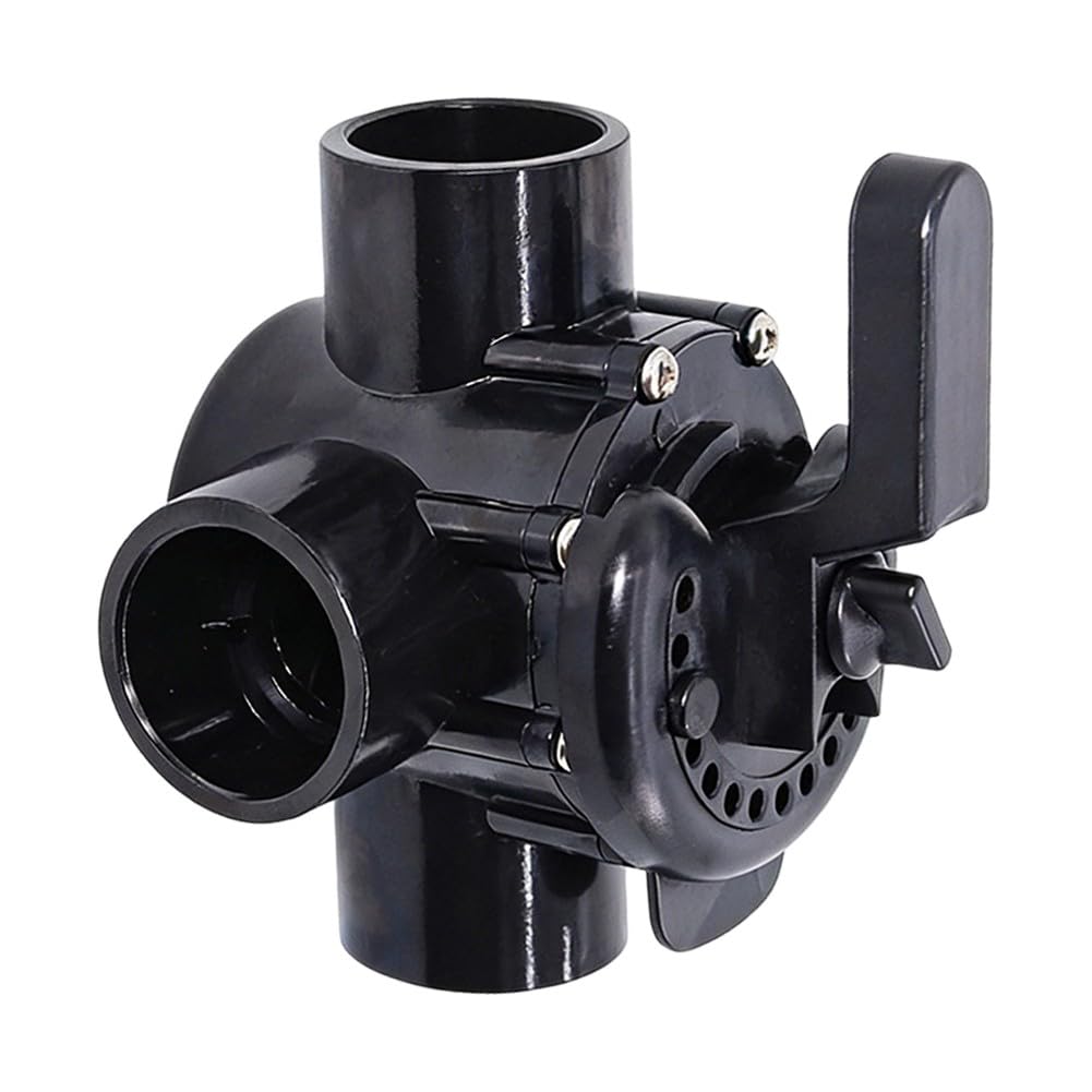 Válvula desviadora de PVC de 3 vías 263037 para grifo de 2 pulgadas, flujo de agua