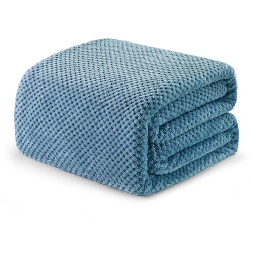 Exclusivo Mezcla Manta De Lana Para Sofá, Manta De Cama Suave Con Estampado Jacquard De Gofre, Adecuado Para Cualquier Temporada, 220x240 Cm, Azul Piedra Exclusivo Mezcla Manta De Lana Para Sofá, Manta De Cama Suave Con Estampado Jacquard De Gofre, Adecuado Para Cualquier Temporada, 220x240 Cm, Azul Piedra