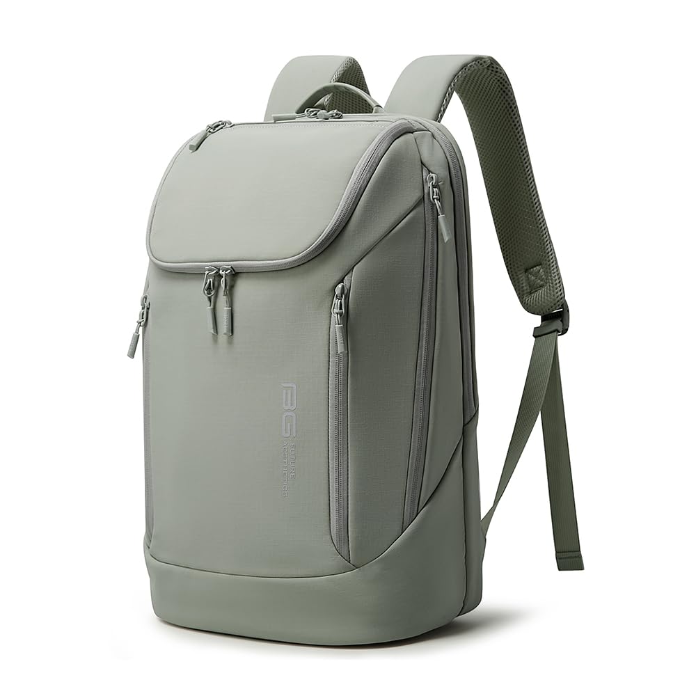 BG FUTURE AESTHETICS Wasserabweisender Reiserucksack für Herren und Damen, leichter 15,6-Zoll-Laptop-Rucksack für Arbeit, Uni, Outdoor-Abenteuer