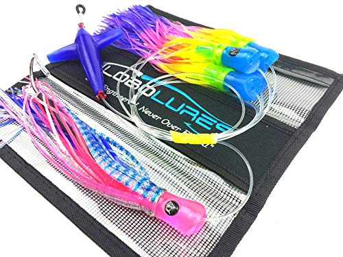 Lobo Lures #215 Skipjack Hybrid Skipjack Hybrid Uv Splash Tuna Mahi Marlin Trolling Lure Daisy Chain Abaco #TOP1