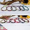 FROG SAC 12 Woven Bracelets for Women and Men, Boho Ethnic Friendship Bracelet Pack for Teen Girls, Adjustable VSCO Girl Stackable Beach Jewelry, Easter Basket Fillers Stocking Stuffers for Boys