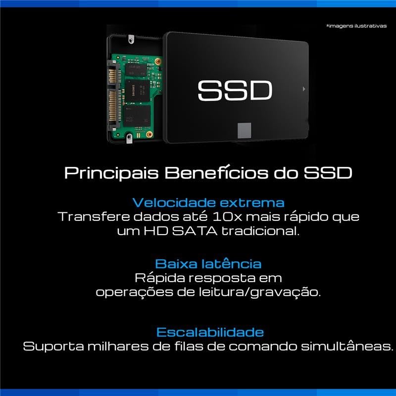 Computador Completo BluePC PRO - Intel Core i5 11400F (11ª Geração