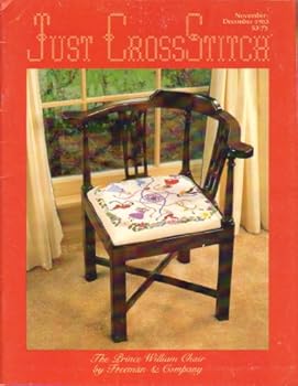 Paperback Just Crossstitch - Prince William Chair, November-December 1983 - Book