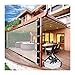AFGZQ Tende Trasparenti Esterni Pannelli Laterali Impermeabili Pergola con Occhielli Trasparente Telone Plastica, for Gazebo, Giardini, Personalizzabile (Color : Clear, Size : 6.56x13.12ft/2x4m)
