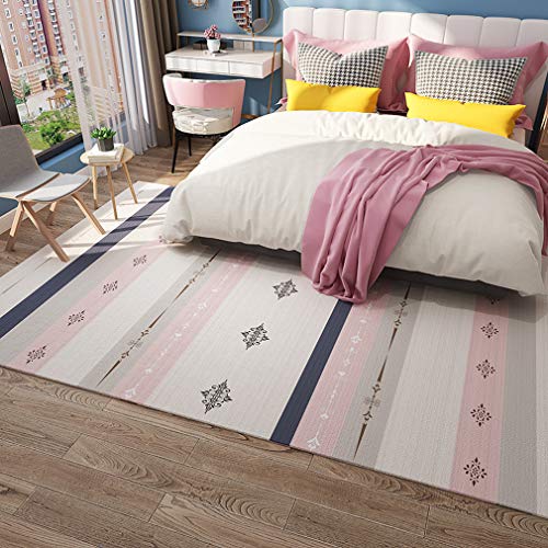 Tapis moderne rectangulaire idéal pour un salon minimaliste