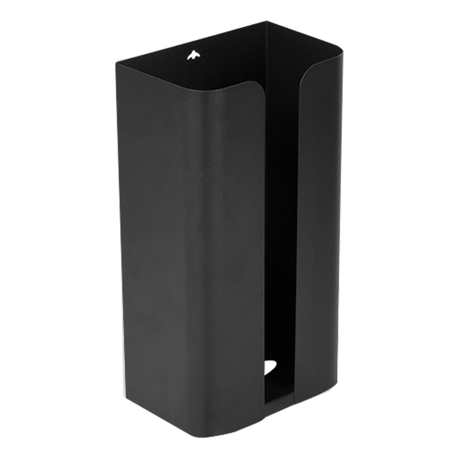 Estante magnético para refrigerador que organiza tus bolsas de basura en la cocina