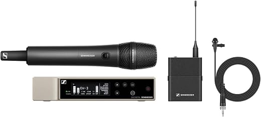Sennheiser EW-D ME2/835-S Wireless Handheld and Lav SET (Q1-6)