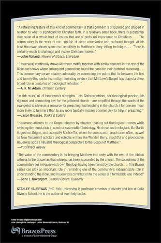 Matthew: A Theological Bible Commentary on Matthew from Leading Contemporary Theologians - BTC (Brazos Theological Commentary on the Bible) - Image 2