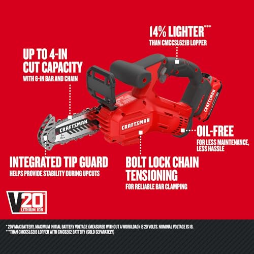 CRAFTSMAN V20 Mini Chainsaw