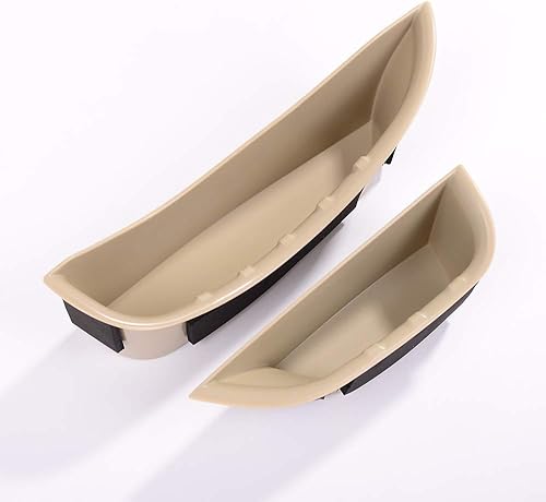 YIWANG para Mercedes Benz W205 Clase C GLC C180 C200 C260 2015-2016 Puerta Frontal Manija Caja de Almacenamiento Bandeja Coche Accesorios para LHD