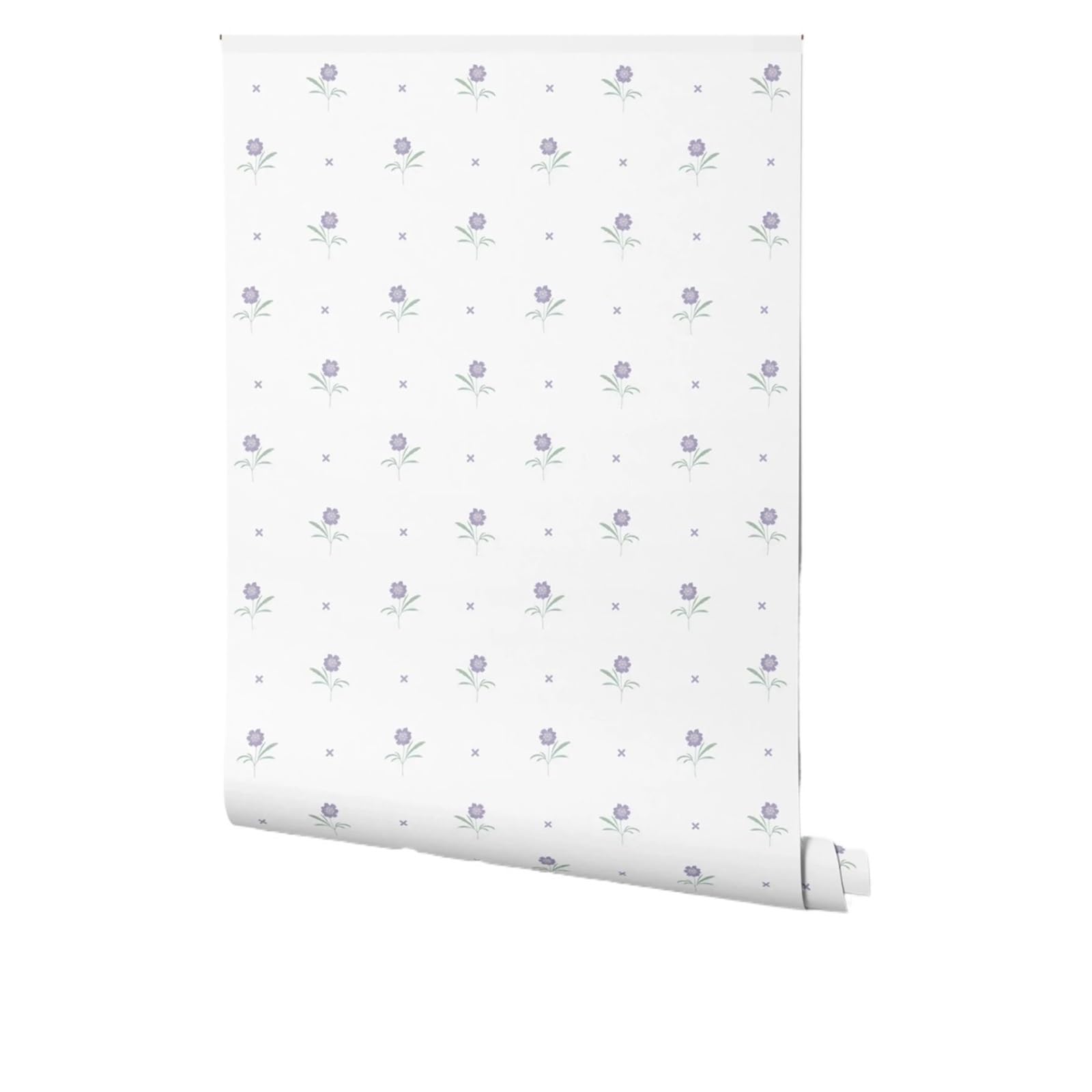 RYQZHHY Floral Peel Stick Wallpaper Soft Bloom Botanical Minimal Peel and Stick Wall Panel Classic Dual Mount Household Layout(Peel and Stick)