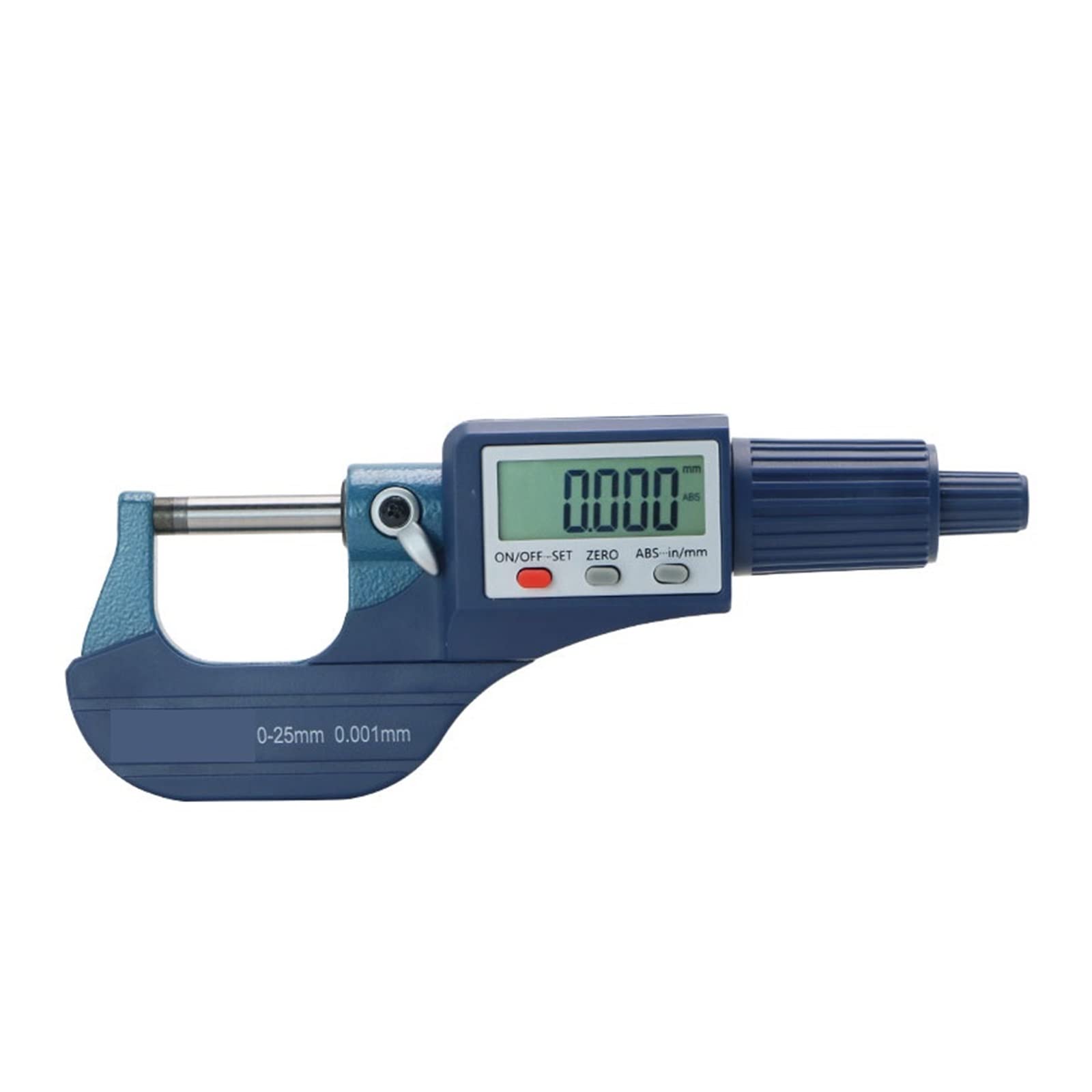 Mikrometr zewnętrzny, 0-25 mm Mikrometr cyfrowy duży ekran 0,001 mm elektroniczny cyfrowy manometr mikrometr cyfrowy(0-25mm)