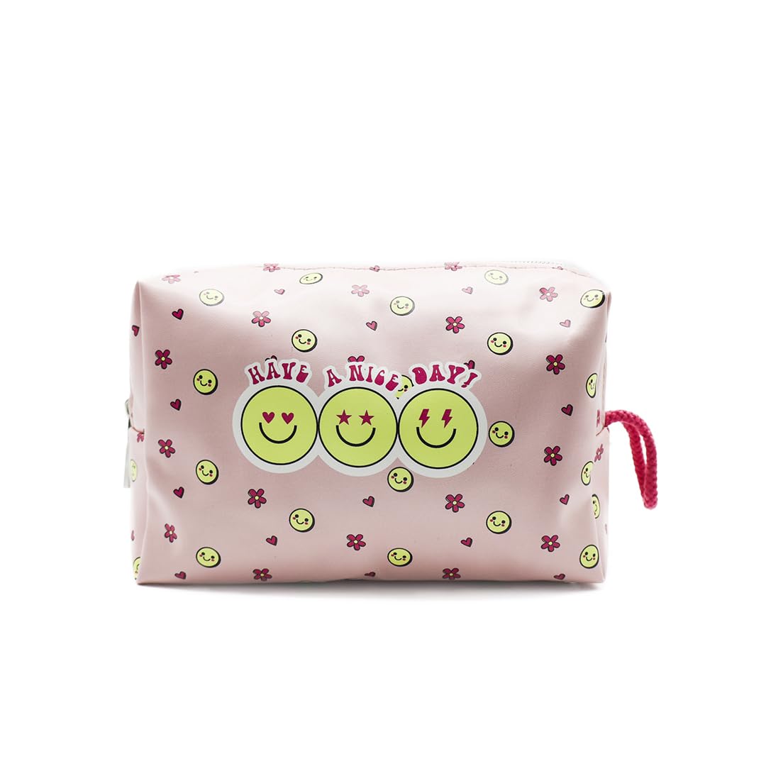 PONETTE - Neceser Infantil en Tejido Violeta con Estampado de Princesas, Unicornios, Arcoíris, Estrellas y Flores, Niño, Niña, Viaje, Estuche, Bolsa, Piscina, Colegio, Campamento, Marca Española — view 17