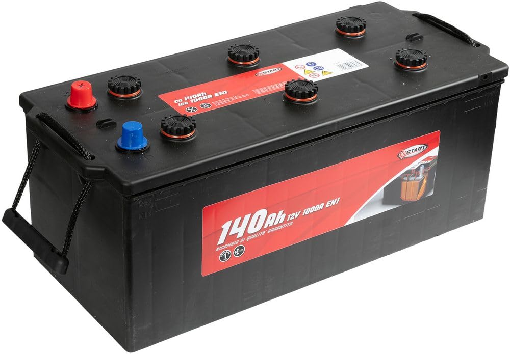 Start Batterie de camion 140Ah 12V 900A spécifique pour les pieds de camion à pôle positif gauche