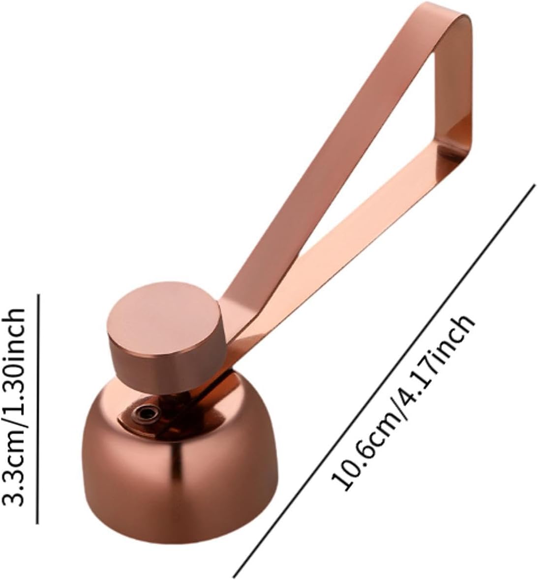 Stainless Steel Egg Topper Cutter Tool - Rustproof Manual Eggshell Slicer for Soft or Hard Boiled Eggs - Easy to Use Kitchen Gadget, Pink Gold Finish