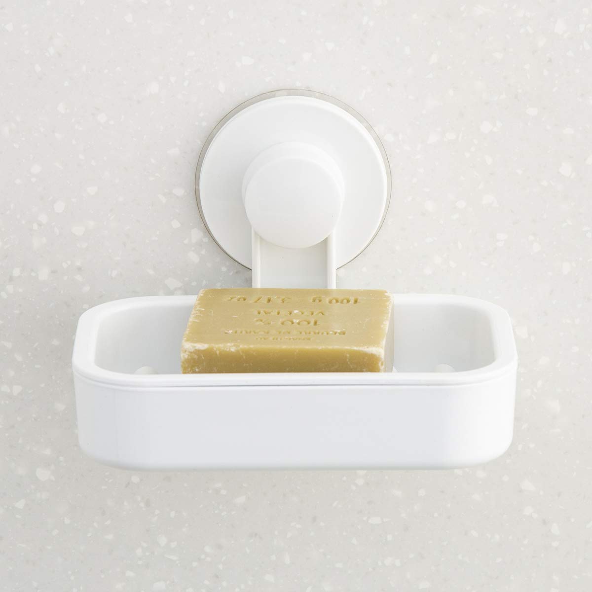 Home Centre Soap Dish with Adhesive and Suction Cup, White (B089KY76KJ) Amazon Price History, Amazon Price Tracker
