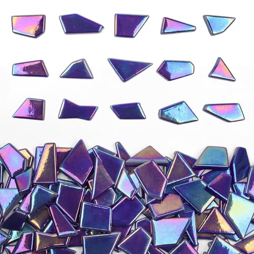 Youway Style Cobalt Blue Mosaic Tiles