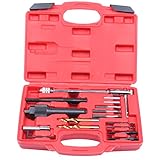 Qbace 16pcs Glow Plug Removal Remover Tool Set Kit Damaged 8mm 10mm Plastic Case