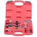 Qbace 16pcs Glow Plug Removal Remover Tool Set Kit Damaged 8mm 10mm Plastic Case