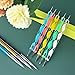 Nail Dotting Tools Set – 5PCS Dual-Ended Dotting Pens & 3PCS Nail Art Brushes for DIY Nail Art, Painting & Design