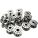 Addicted DEPO Metal Sewing Machine Bobbins (20PCS) for Front Loading Class 15 Sewing Machines