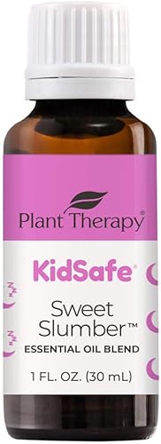 Plant Therapy KidSafe - Mezcla de aceites esenciales Sweet Slumber, 1 onza, 100% puro, sin diluir, grado terapéutico
